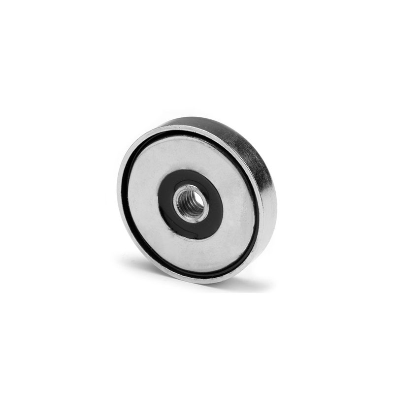 Pottemagnet m. indvendigt gevind, Ø32 mm.