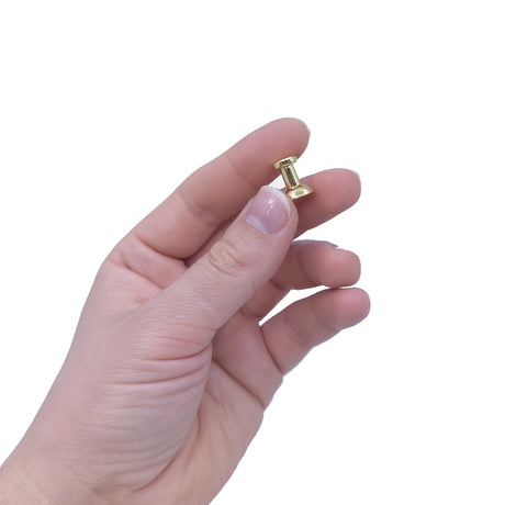 STIFT magneter, guld 10-pak - køleskabsmagneter