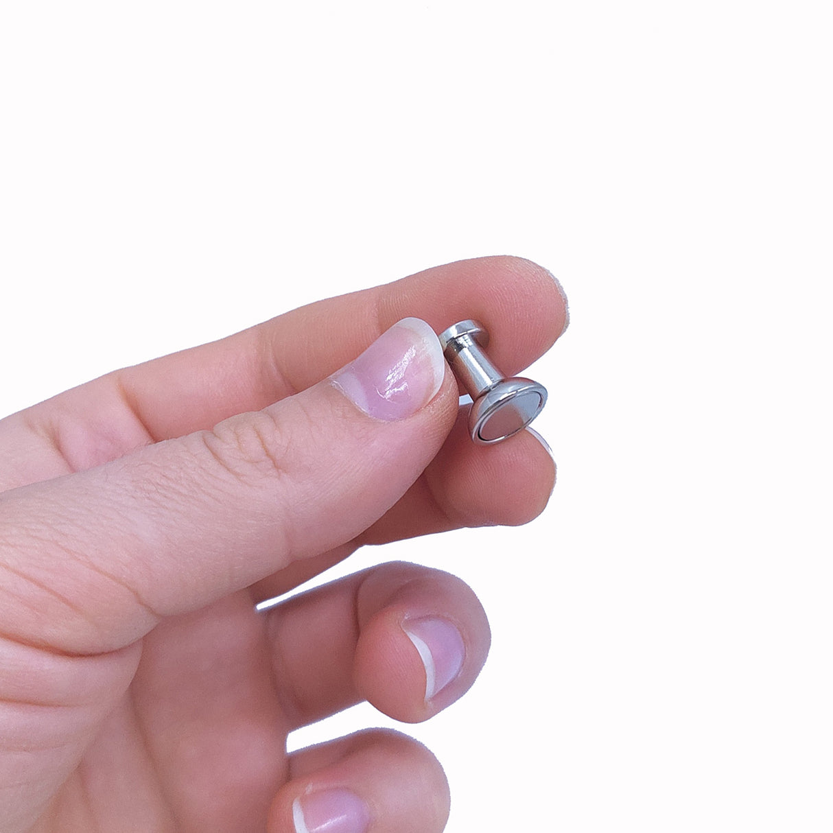 STIFT magneter, metal 10-pak - køleskabsmagneter