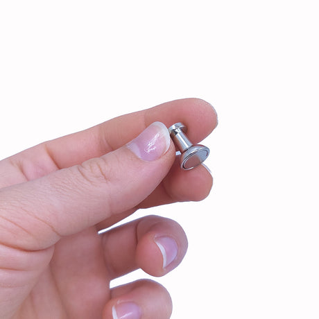 STIFT magneter, metal 10-pak - køleskabsmagneter