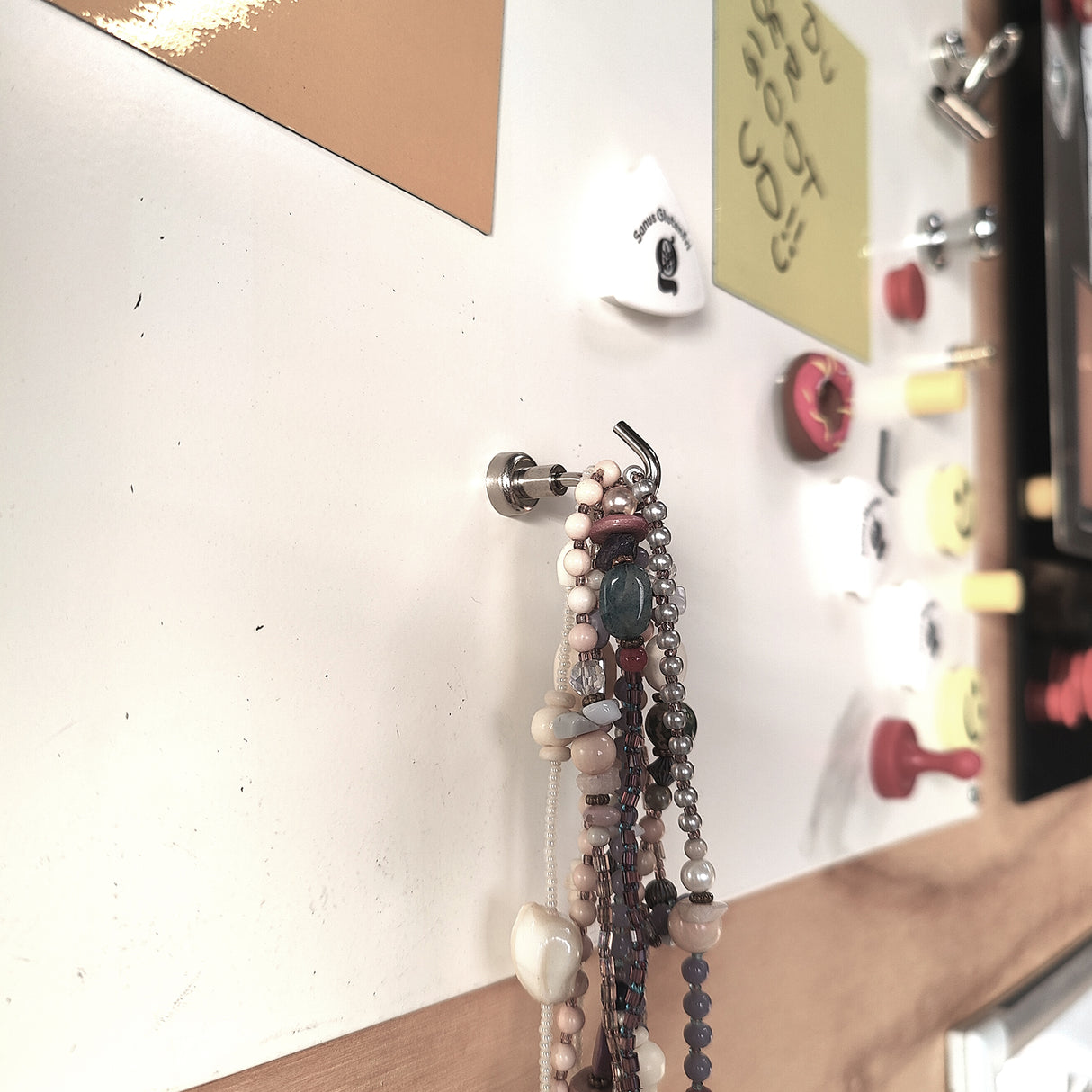 Pottemagnet med krog, Ø12 mm.