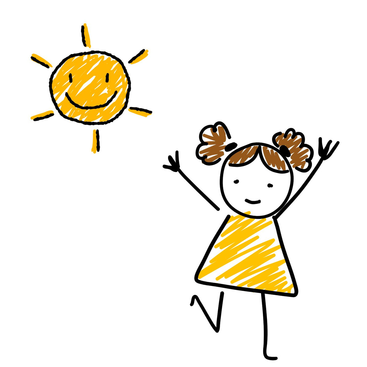 Magnetiske piktogrammer (4,8 cm.) - Tegn selv 12-pak