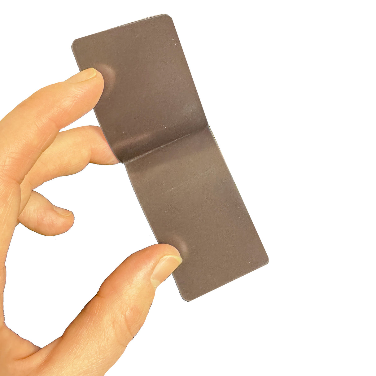 Magnetiske bogmærker 6x4 cm., hvide (2-pak)