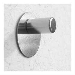 Runde stålplader Ø15 mm. - 10-pak (selvklæb.)