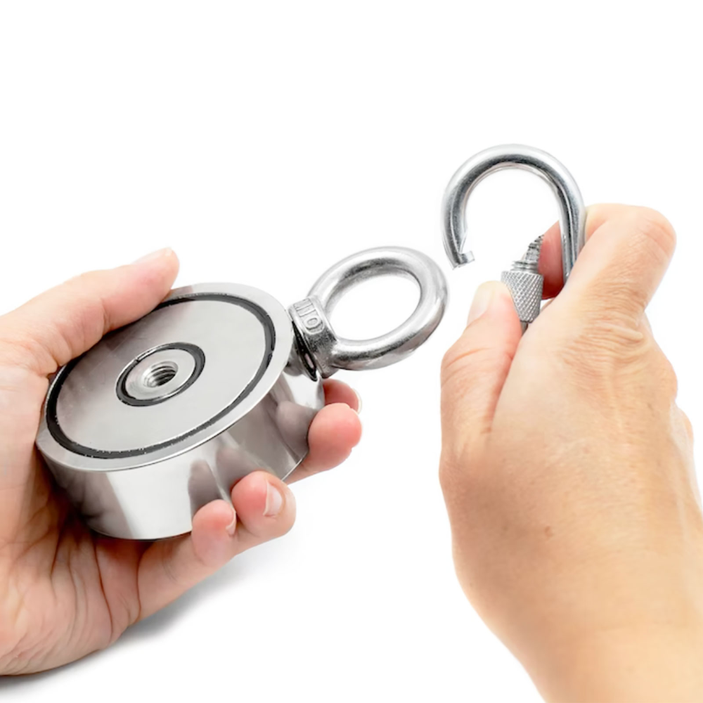 Magnetfiskeri, sæt m. krog og snor (200 kg.)