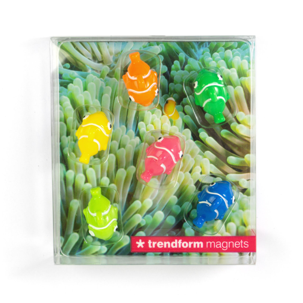 NEMO magneter, 6-pak - køleskabsmagneter