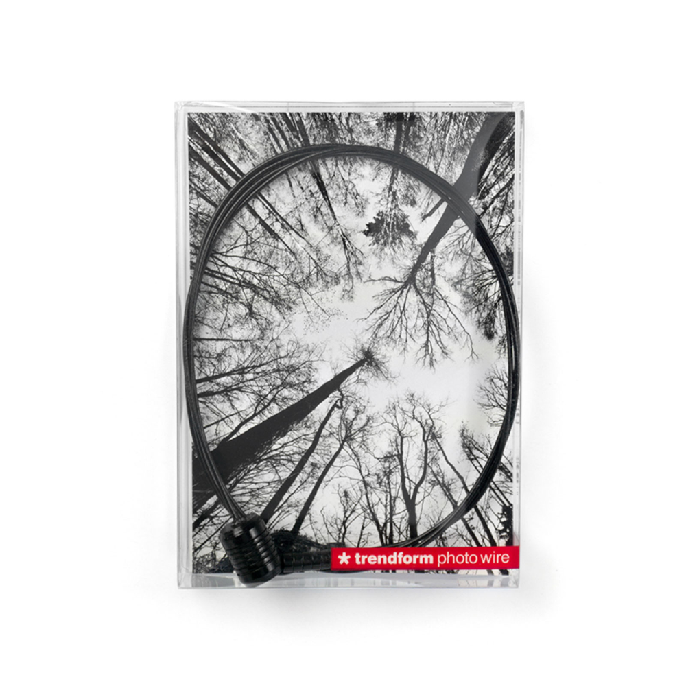 Stål snor m. 8 magneter 6x3 mm. & metallod (sort)