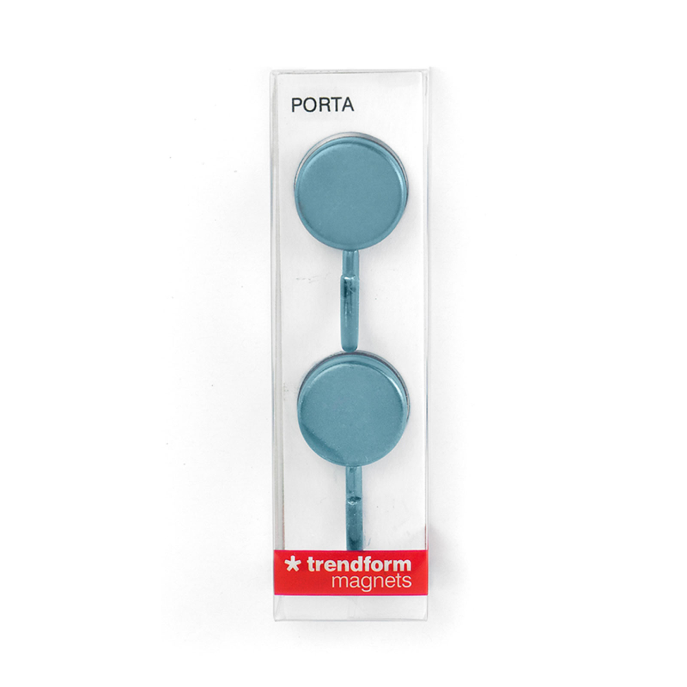 PORTA magnetkroge SKYBLUE, 2-pak