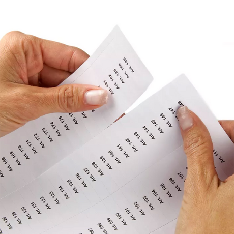 Indstik til c-profiler, 10 ark (print selv) str. 80x30 mm.