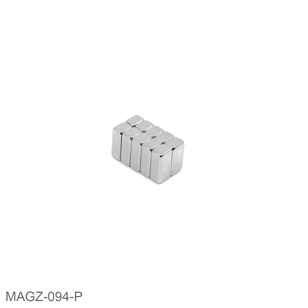 Power magnet, Blok 8x4x3 mm.