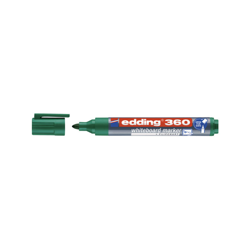 Edding Board Marker 360, Grøn (1.5 - 3 mm)