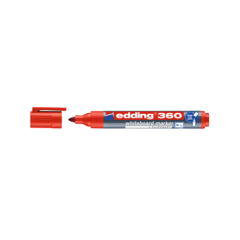Edding Board Marker 360, Rød (1.5 - 3 mm)