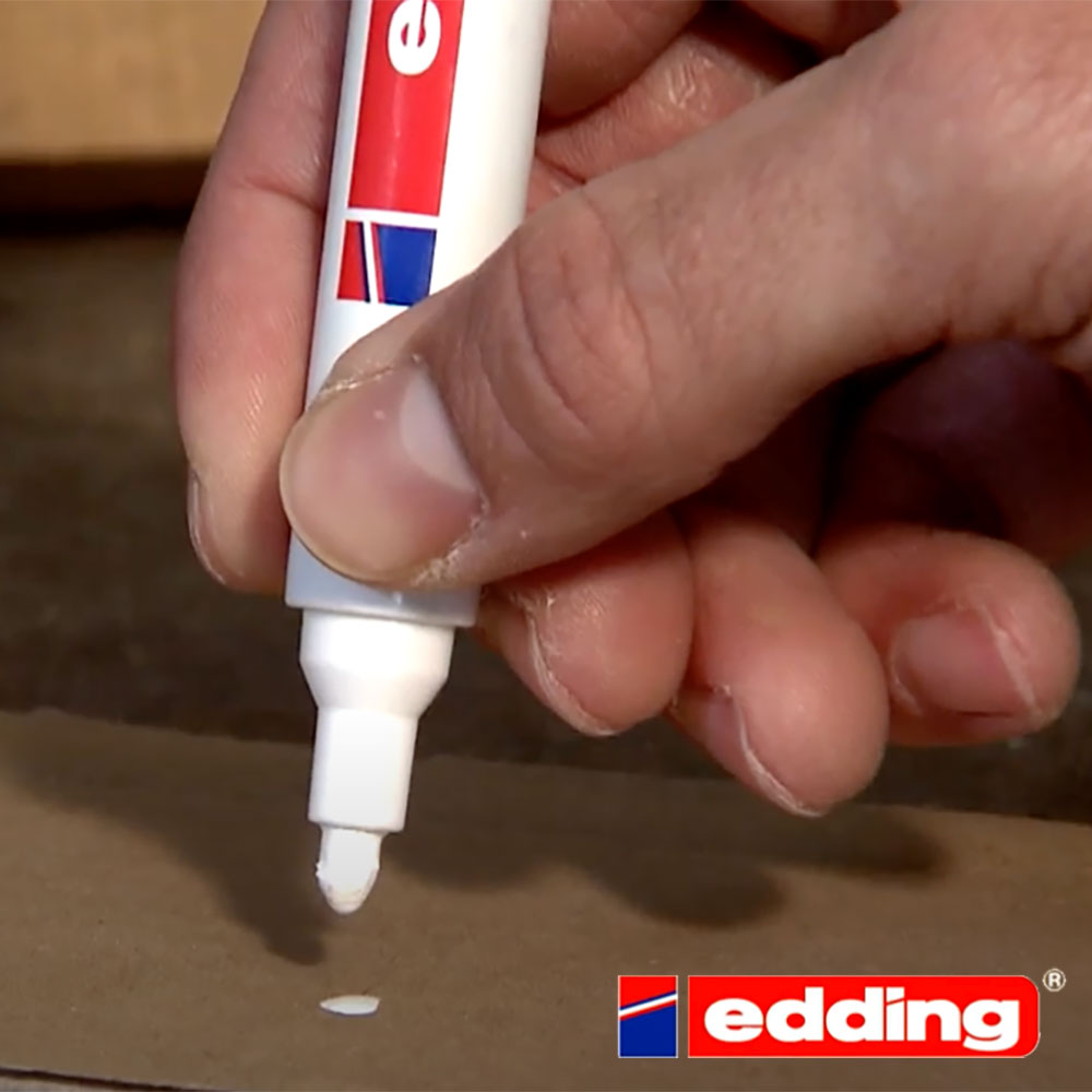 Edding 751 Paint Marker, Grøn (1-2 mm.)