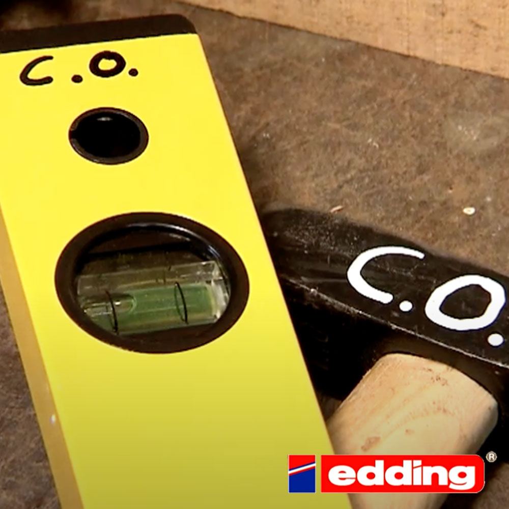 Edding 751 Paint Marker, Grøn (1-2 mm.)