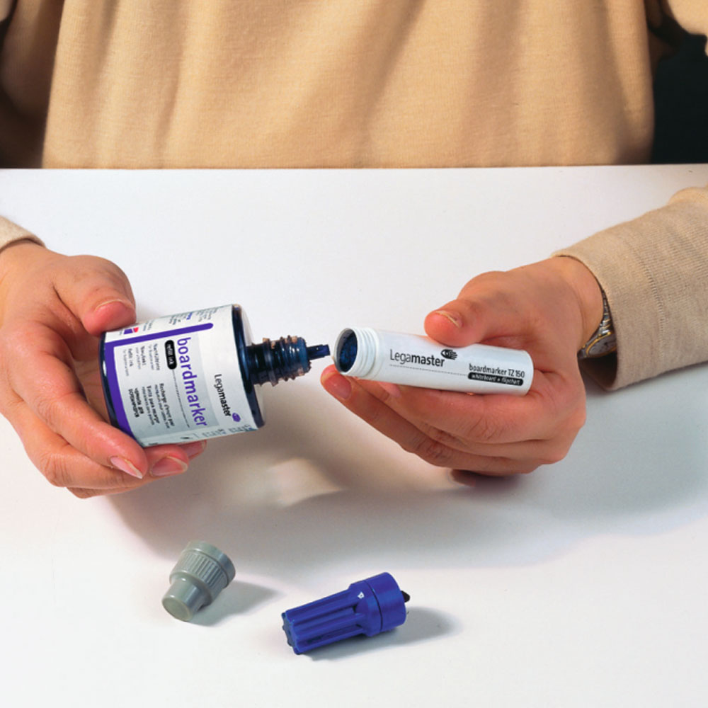 Legamaster refill ink - Sort blæk til board markers