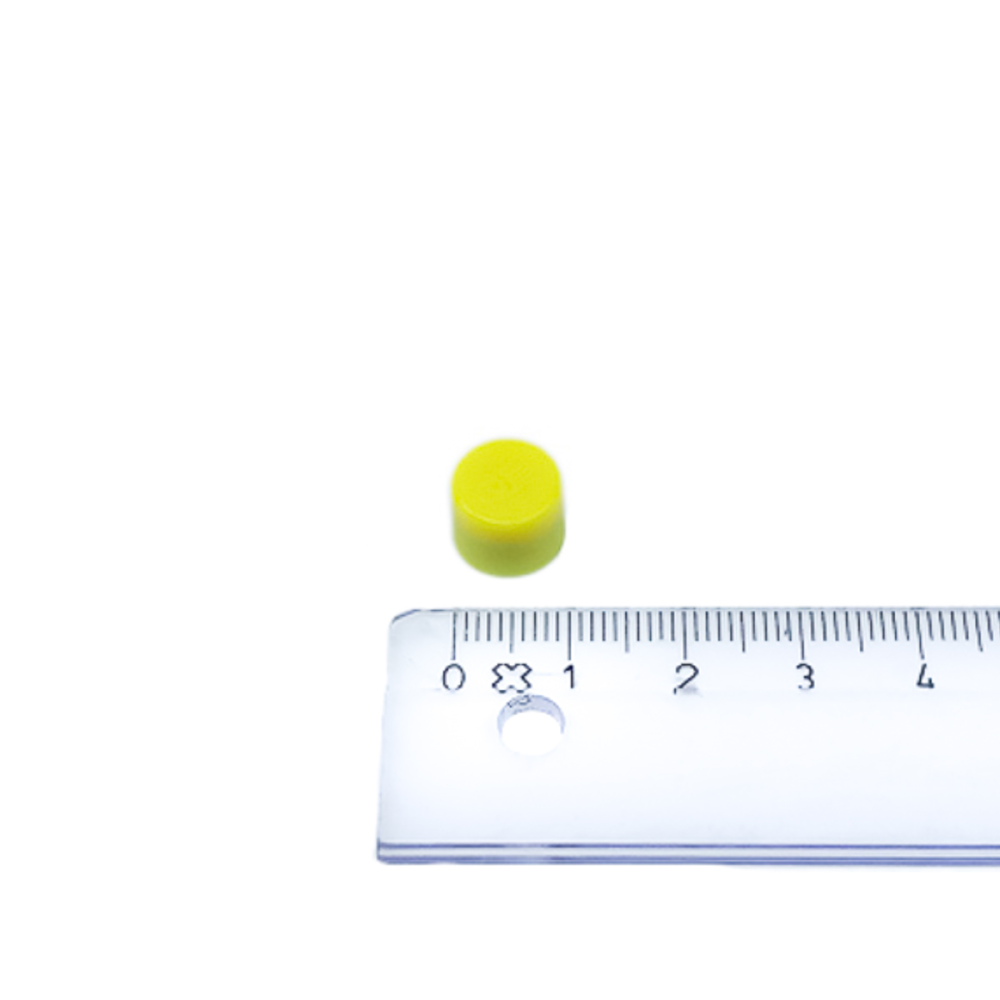Legamaster Kontormagnet, Gul Ø10 mm.