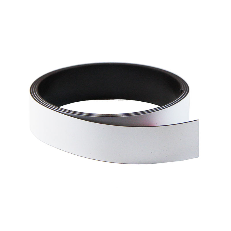 Magnetbånd Hvidt, 20 mm.