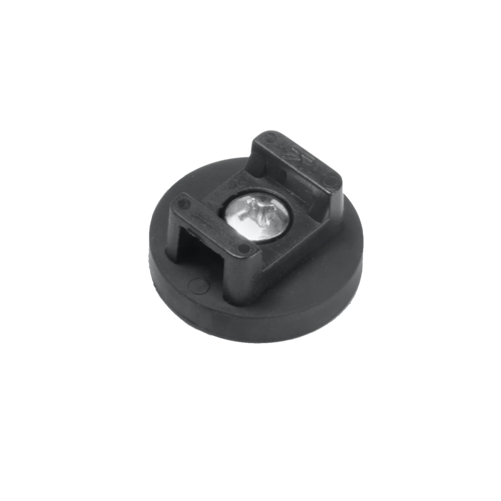 Gummimagnet Ø31 mm. som kabelholder