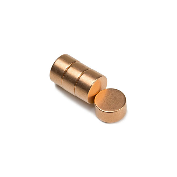 Power magnet, Skive 12x6 mm., Kobber