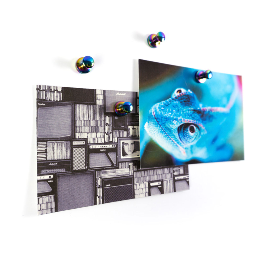 Kraftig magnet mini-max, Rainbow 4-pak