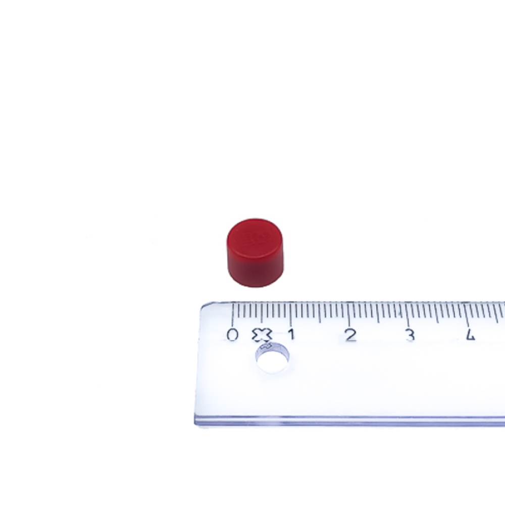 Legamaster Kontormagnet, Rød Ø10 mm.