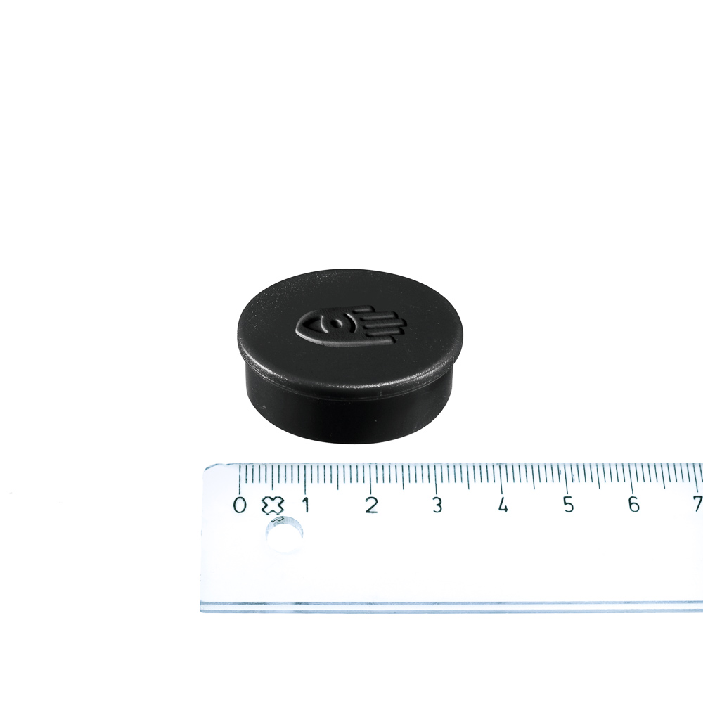 Legamaster Kontormagnet, Sort Ø35 mm.