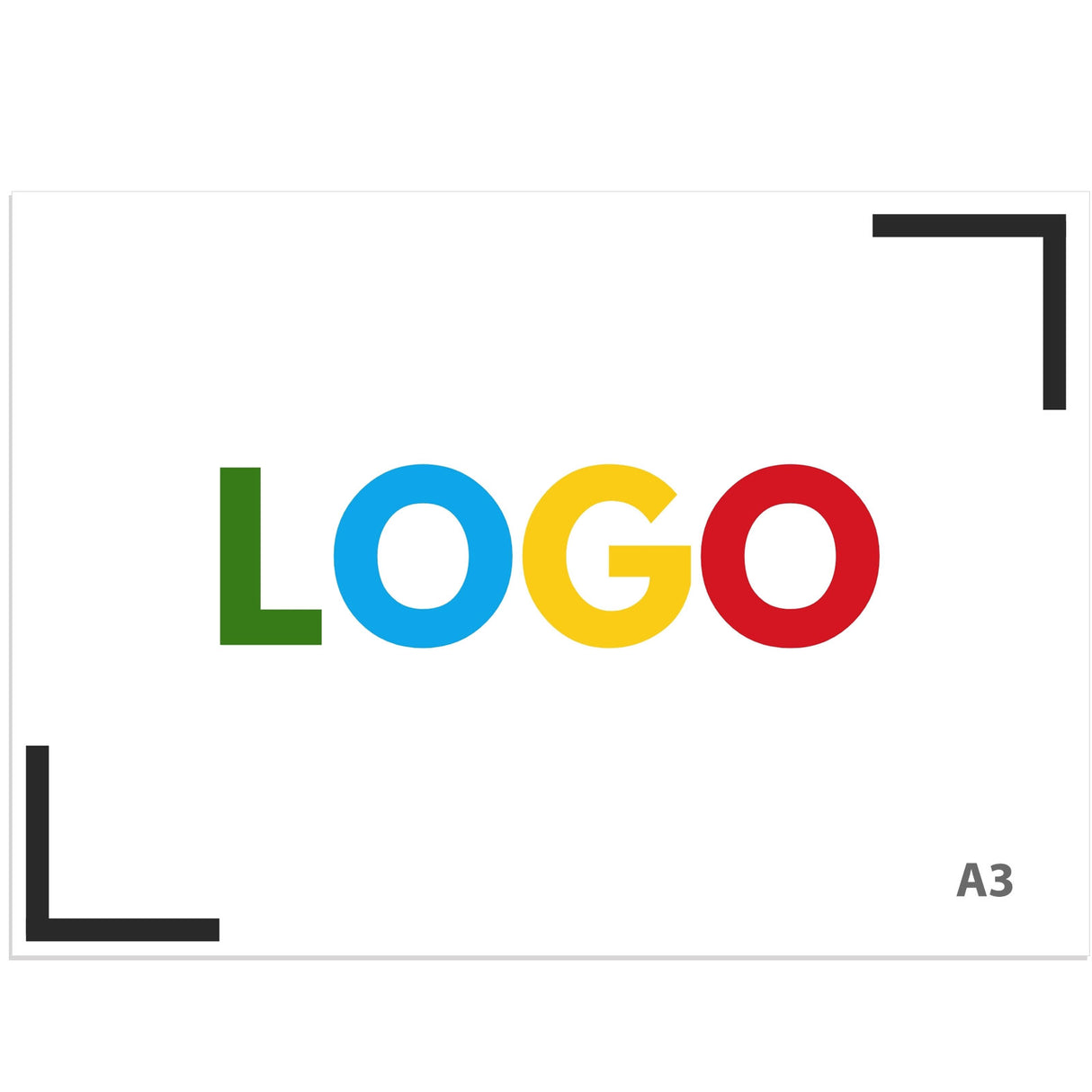 Logo magnet A3 (1,0 mm.)