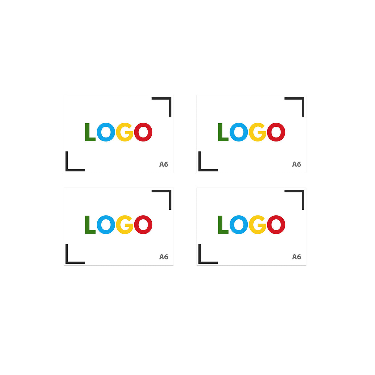 Logo magnet A6 (1,0 mm.)