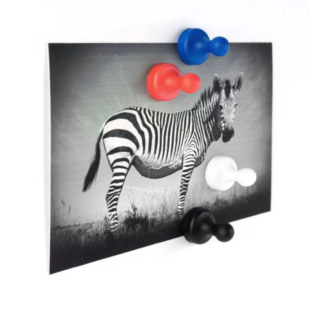 GRIP ludomagneter, 4-pak - køleskabsmagneter