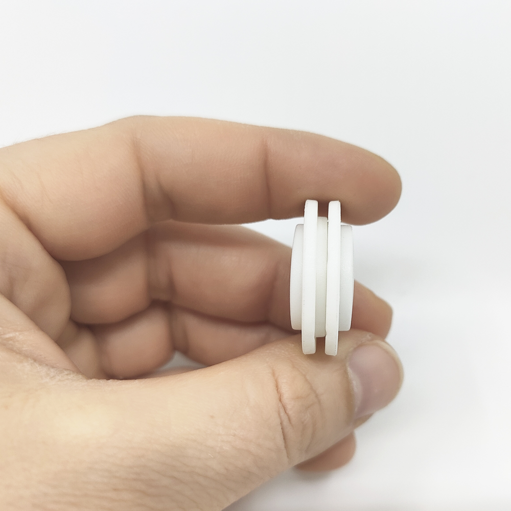 Sy-i-magnet knap rund Ø26 mm., hvid