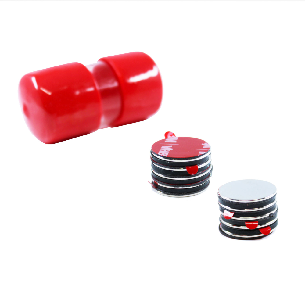 Power magneter, Skive 18x1 mm. m/lim, 10-pak