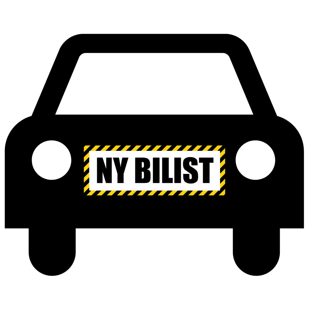 NY BILIST #1 - magnetskilt til bil