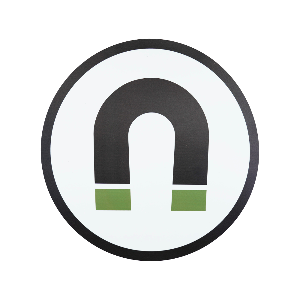 Ø25 cm. magnetprint (1,0)