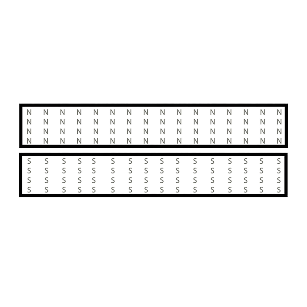 Magnetbånd Gråt, 12 mm. x 1 m. - NORD & SYD