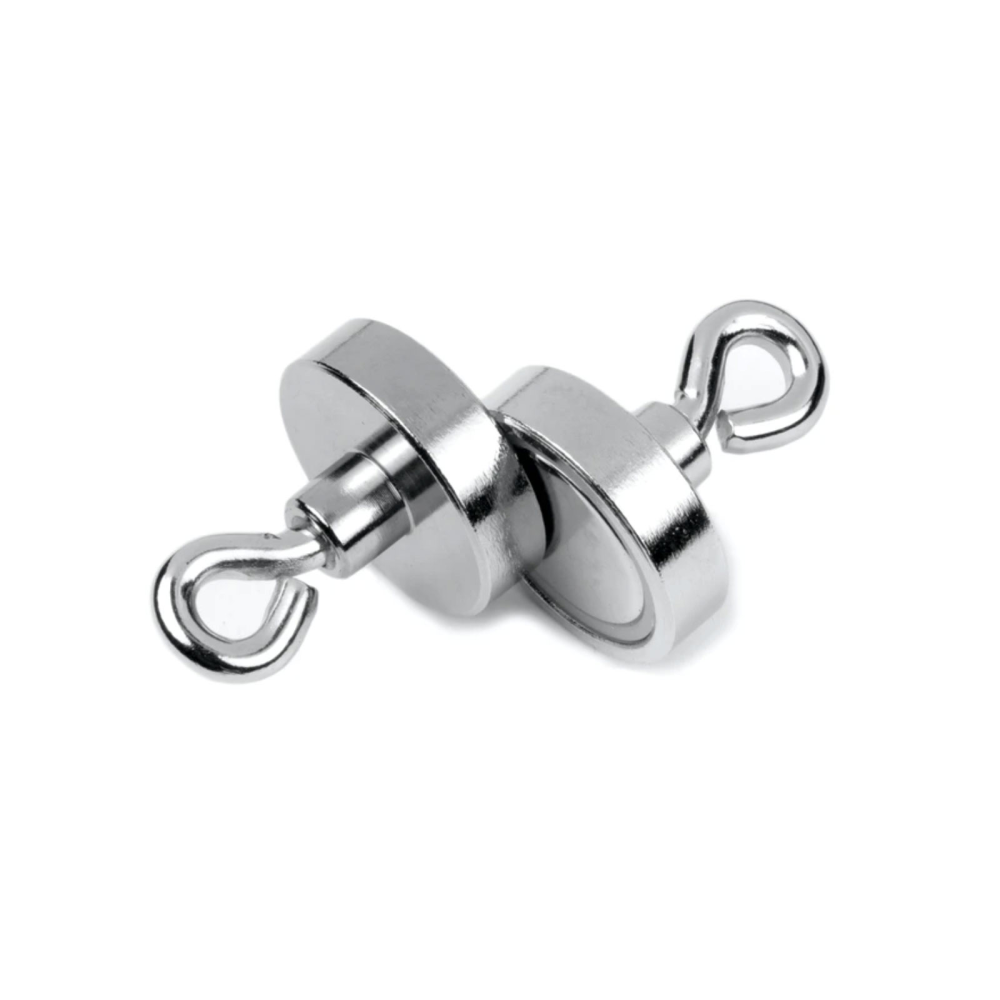 Pottemagnet med lukket krog, Ø25 mm.
