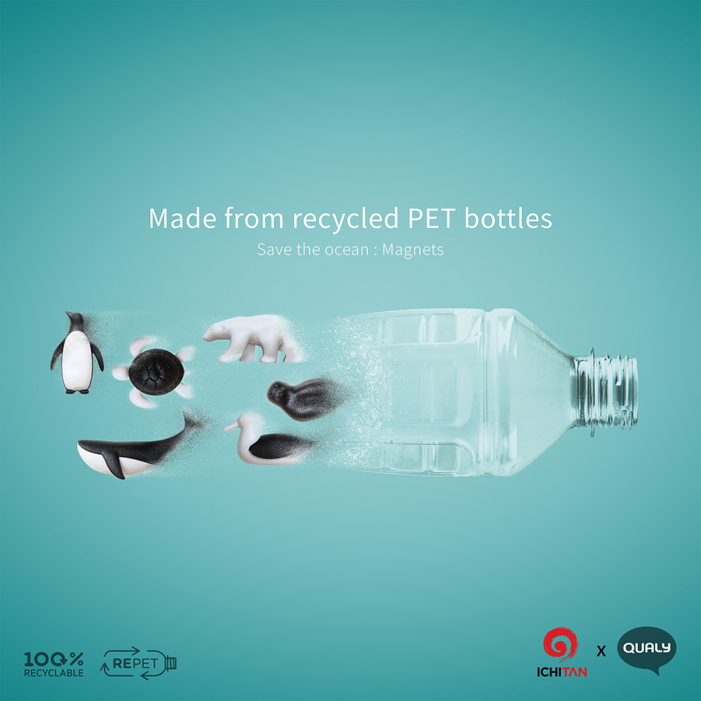 Red havet magneter - køleskabsmagneter 6-pak