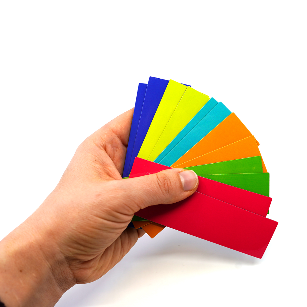 MagNotes 12-pak 10x3 cm. m/boardmarker