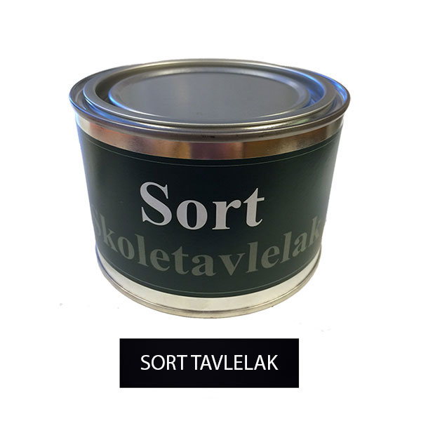 Tavlelak Sort, 500 ml.