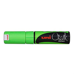 UNI Chalk Marker, Grøn XL (8,0 mm.)