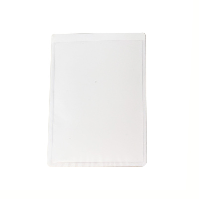 Magnetlomme 10x7,5 cm. A7 format hvid højformat