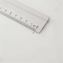 Powermagneter disc 2x1 mm. neodymium