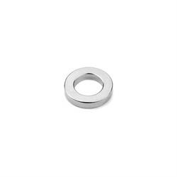 Ringmagnet af neodymium 27x16x5 mm. med diametral magnetisme