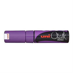 UNI Chalk marker 8 mm. Lilla XL