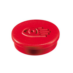 Rød magnet fra Legamaster, str. 20 mm.