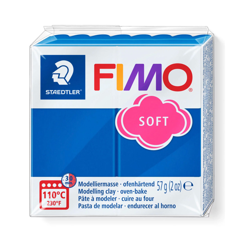 Se FIMO Soft - blå (57 g.) hos Magnetz