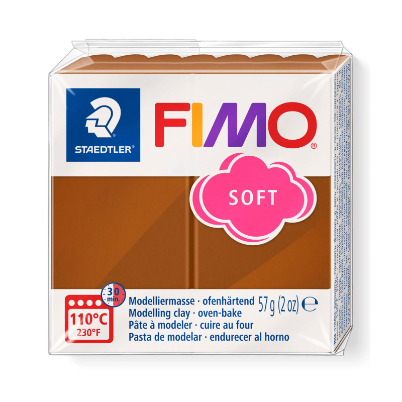 Billede af FIMO Soft - brun (57 g.)