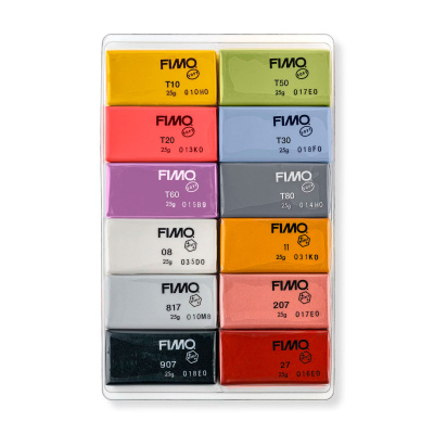 Vælg en Fashion pakke, når du bde vil have glitter FIMO og alm. FIMO soft til dine hobbyprojekter