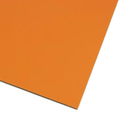 Orange magnetfolie A4 farvet magnetark