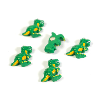Dino magneter er en pakke med 5 sjove køleskabsmagneter, der ligner små, grønne dinosauere. Fra Trendform FA4556.