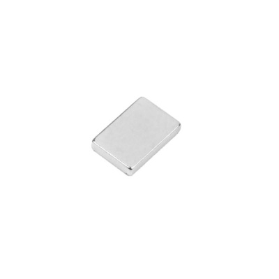 Powermagnet af neodymium 12x8x2 mm. firkantet